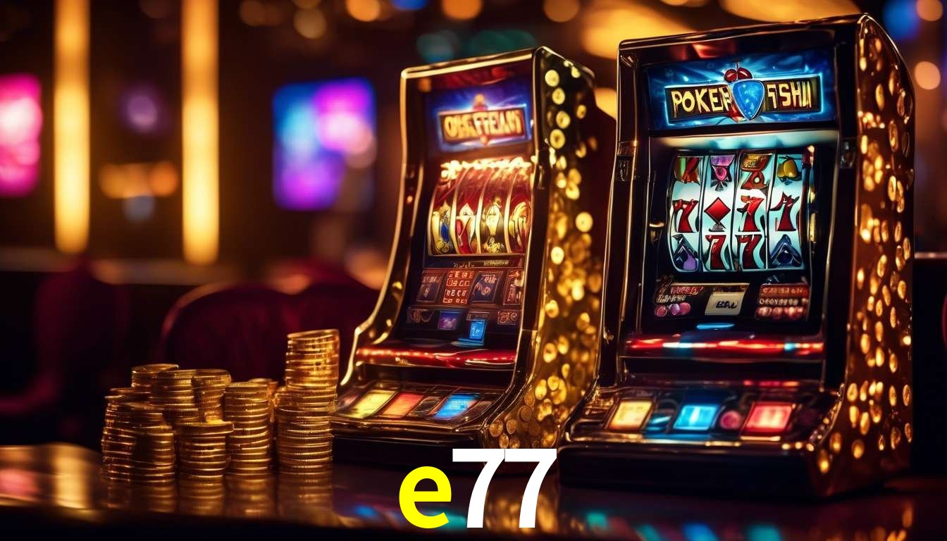 Jogos de Slot e77